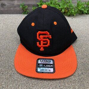 LEADER San Francisco Giants MLB Snapback Hat Men's One Size Black Adjustable Cap